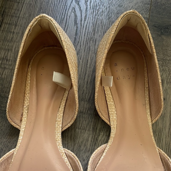 A New Day D’orsay raffia flats - Picture 3 of 12